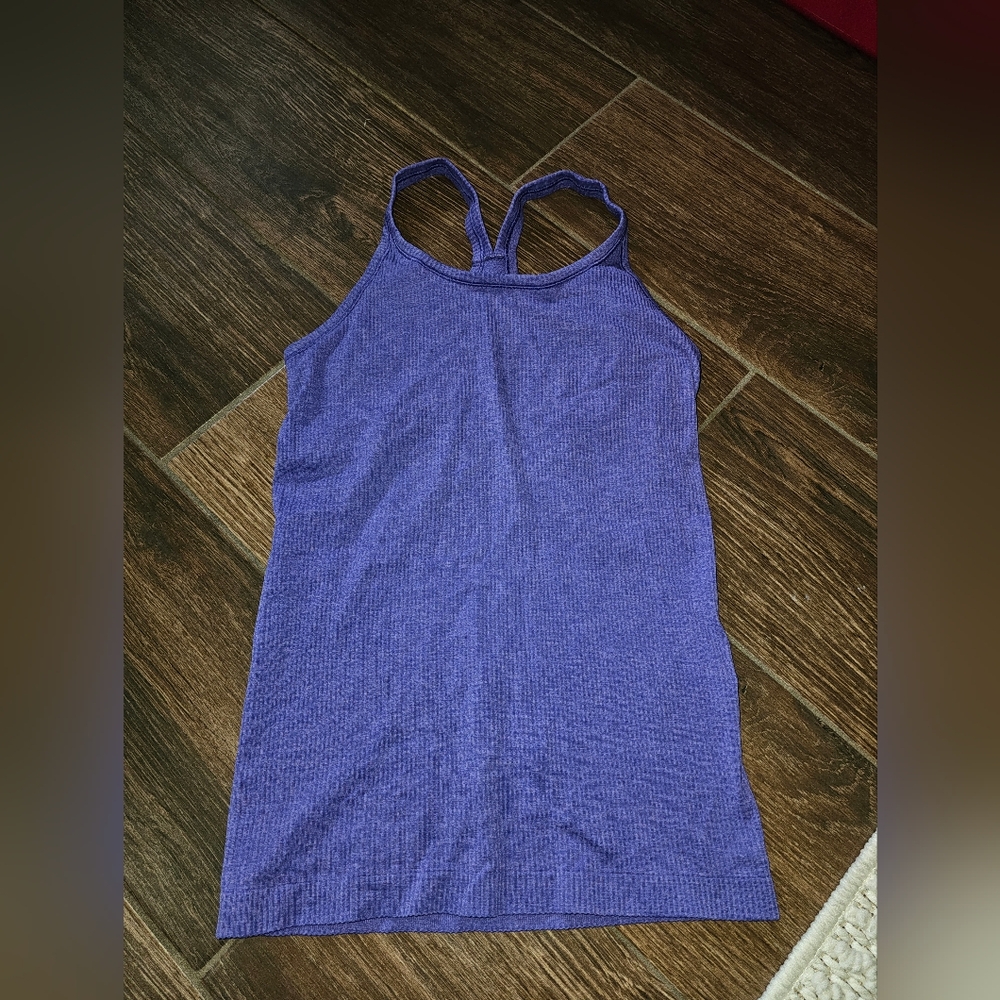 LULULEMON RACERBACK RIBBED TANK TOP NO SIZE TAG MEDIUM